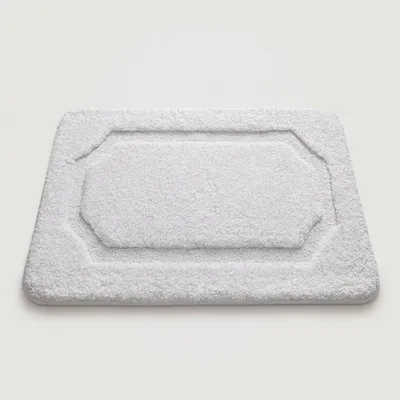 Produktbild von Rutschfester Badematten-Läufer Großer Badteppich Aufsaugende Matte 61x152 cm Weiß