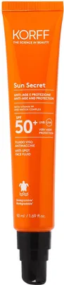 Image de KORFF Sun Secret Facial Fluide SPF 50+ 50 ml