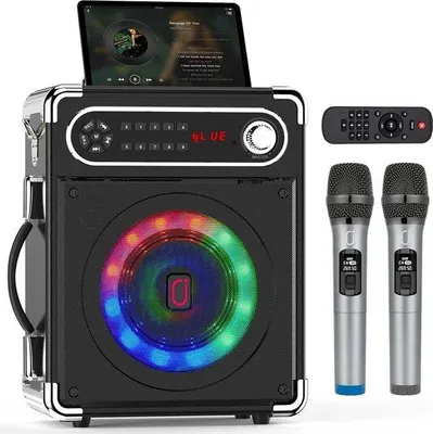 Obrázek produktu pro Karaoke sada pro dospělé se 2 bezdrátovými mikrofony