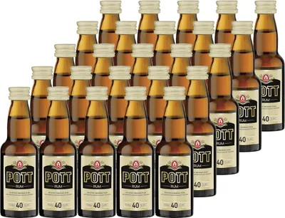 Produktbild von Pott Classic Echter Übersee Rum mit erlesenem Aroma 25 x 4ml