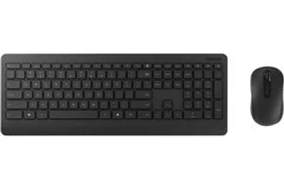 Produktbild von Microsoft Wireless Desktop 900, Volle Größe (100%), Kabellos, RF Wireless, QWERTY, Schwarz, Maus enthalten