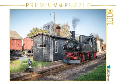 Produktbild von CALVENDO Puzzle Döllnitztalbahn | 1000 Teile Lege-Größe 64x48cm Foto-Puzzle für glückliche Stunden