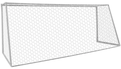 Immagine prodotto di Rete per porta da calcio - 7,3 m x 2,4 m - Rete di ricambio - Poliestere - Facilmente pieghevole - Adatta per uso esterno -  - Rete da calcio