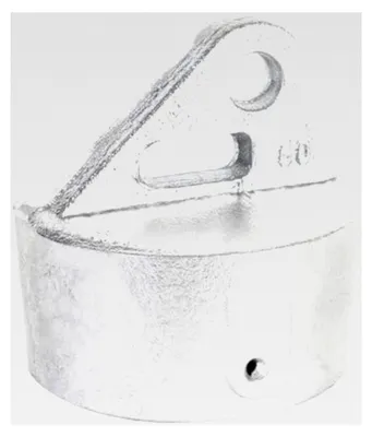 Produktbild von Strebenkappe aus Aluminium für Rohr-Ø 60 mm