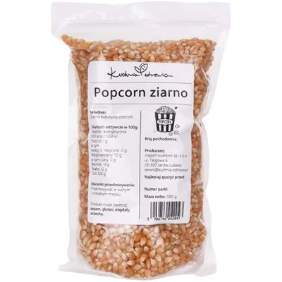 Produktbild von Popcornmais Körner 1 kg | Einfach zuzubereiten, vielseitig
