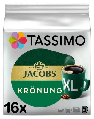 Obrázek produktu pro Jacobs Krönung XL, 144 g, Káva, Německo, Taška