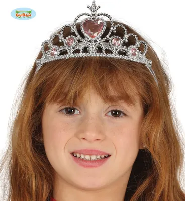 Immagine prodotto di Principessa  Medievale Rosa Bellezze Senza Tempo Pietre Gemme Fiaba Romantico Incantevole Accessori Teste Glamour Costume Evento Carnevale, Colore: Argento