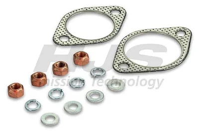 Produktbild von HJS Montagesatz Katalysator 82 44 7607 für MAZDA 626 IV (GE)