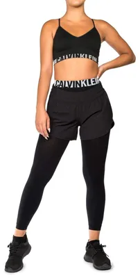 Produktbild von Calvin Klein Logo-Leggings für Damen Schwarz - S
