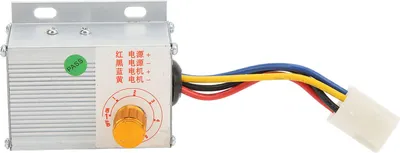 Produktbild von DC12V 250W Bürstenloser Motorregler Geschwindigkeitsregler 8 Gänge für Elektro-Fahrrad-Roller-Dreirad