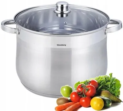 Produktbild von Klausberg KB-7164 Topf Edelstahl Induktion 10,7L