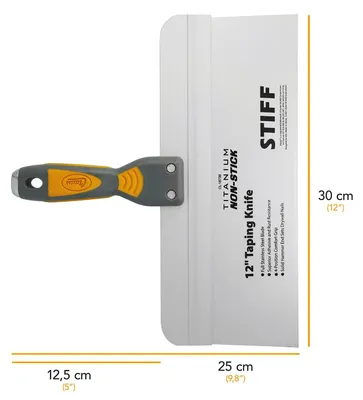 Image de Spatule étroite Clauss NON STICK rigide Largeur : 305 mm