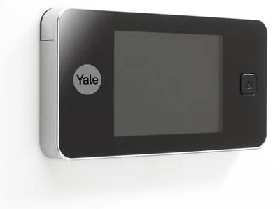 Produktbild von Yale Digitale Türspion 45-0500-1432, Silber, 105° Sichtwinkel, ersetzt mechanischen Spion