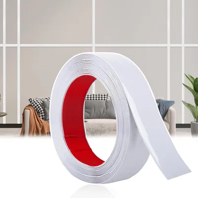 Productafbeelding van Zelfklevende Wandlijst - Decoratieve Flexibele Lijst voor Muur en Meubel