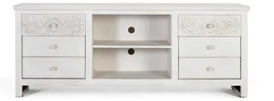 Zdjęcie produktu dla Szafka RTV Dorin z drewna mango, 70 cm x 180 cm x 40 cm Giner y Colomer