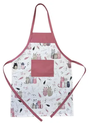 Imagen del producto de Delantales para niños, ajustables, con bolsillo, talla 7-10 años