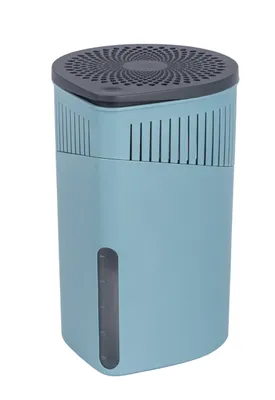 Image de WENKO déshumidificateur d'ambiance Drop 1000 g boîte à air voiture cave salle de bain granulés turquoise