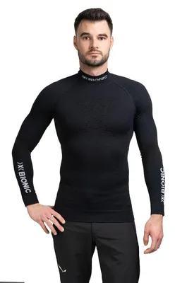 Immagine prodotto di Maglietta termica da uomo X-Bionic Energy Accumulator 4.0 a collo alto, taglia L, colore nero