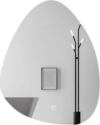 Obrázok produktu pre LED ZRKADLO TEARDROP 50x70 M-562 DOTYKOVÝ VYPÍNAČ  KÚPEĽŇOVÉ ZRKADLO S PODSVETLENÍM Zavesené zrkadlo ATOS