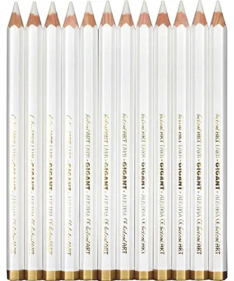 Image de Crayons de couleur Eduplay blancs - Le plaisir de dessiner pour les enfants