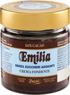 Zdjęcie produktu dla Krem czekoladowo-orzechowy bez cukru 200g - Emilia