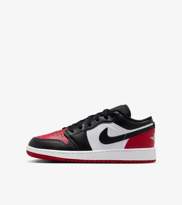 Produktbild von Nike Jordan 1 Low "Bred Toe 2.0" Rot, Größe: 38,5