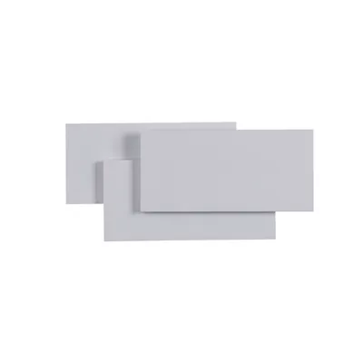 Zdjęcie produktu dla dekoracyjna lampa ścienna LED Trame metal biały