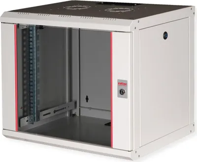 Produktbild von ROLINE 19-Zoll Wandgehäuse Pro 9 HE, 600x450 BxT grau