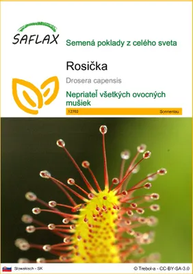 Obrázok produktu pre SAFLAX - rosička - Drosera capensis - 200 Semená