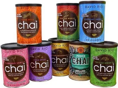 Produktbild von David Rio Power Chai | Gewürzteemischung | 398g Dose