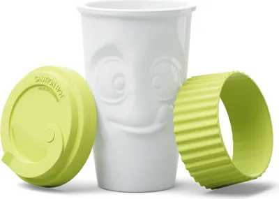 Produktbild von Fiftyeight Products To Go Becher  400 ml Lecker - Limette