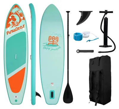 Obrázok produktu pre Nafukovacia doska SUP - SUPFW28C - Doska na paddleboarding - 350 x 87 x 15 cm - Maximálna nosnosť 190 kg - Vhodné pre začiatočníkov - Určené pre dospelých