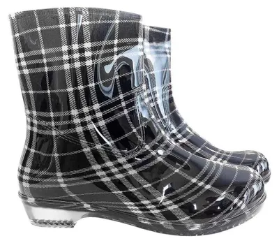 Obrázok produktu pre Reis Btdkcheck_Bw41, PVC topánky, čierno-biele, veľkosť 41