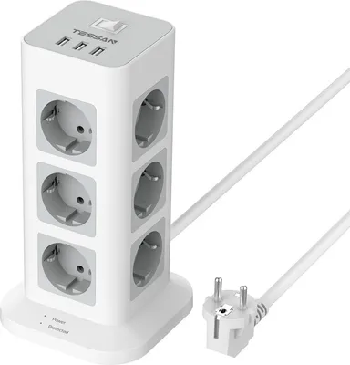 Obrázek produktu pro Napájecí lišta Tessan Ts-Tps04-De (bílá)