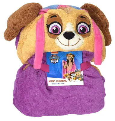 Produktbild von Paw Patrol Kinderbademantel Chase, Skye oder Marshall Bademode Bademantel , Charakter:Skye