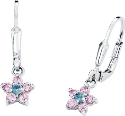 Produktbild von Prinzessin Lillifee 2034232 Mädchen Ohrringe Blume Silber Bunt