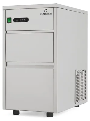 Zdjęcie produktu dla Klarstein gastronomiczna kostkarka do lodu, 145 W, 20 kg/24 h, srebrna
