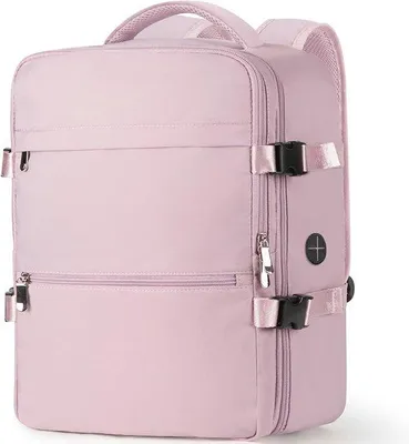 Produktbild von Famanu Handgepäck Rucksack 45x36x20 cm - Wasserfest und Geräumig für Reisen