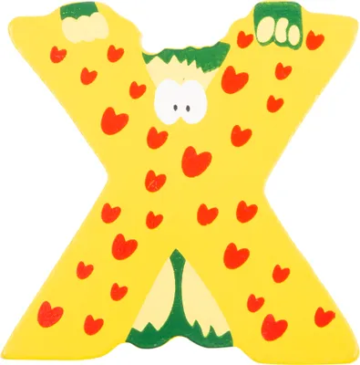 Produktbild von Holzbuchstabe Tiere X