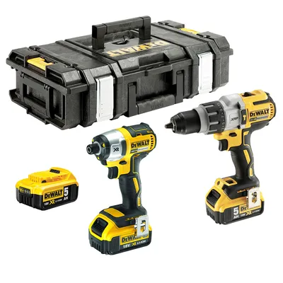 Produktbild von DeWalt DCK276P3 Akku Schlagbohrschrauber DCD996 Schlagschrauber DCF887 18V 3x5Ah