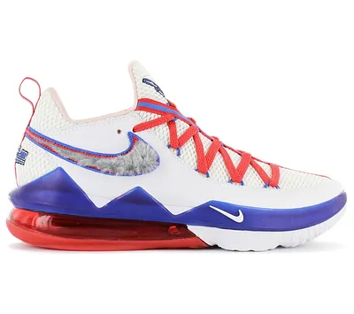 Produktbild von Nike LeBron 17 XVII Low - Tune Squad - Herren Basketballschuhe Weiß CD5007-100 , Größe: EU 42 US 8.5