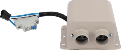 Produktbild von Elektrische Abtauheizung für Autos, 800 W, tragbar, schnell aufheizender Windschutzscheibenventilator mit 2 Löchern, 12 V
