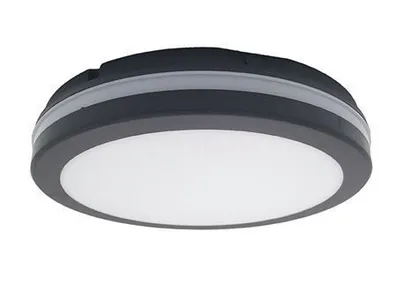 Image de Solight plafonnier/murale LED noir 18-26W IP65 CCT WO820