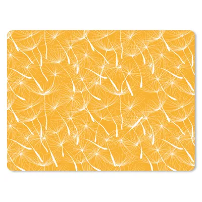 Produktbild von MuchoWow® Mauspad Mousepad Löwenzahn - Orange - Blumen - Sommer 40x30 cm - Mousepads - Maus Mat - Pad - Mausunterlage - Anti Rutsch