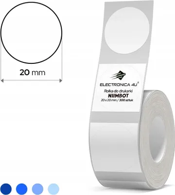 Produktbild von Selbstklebende Etiketten Thermosticker Niimbot B1 B4 B21 B21_Pro B3S B31 21x21