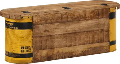 Obrázek produktu pro vidaXL Lavice s úložným prostorem / příborník 120x30x40 cm masivní staré dřevo