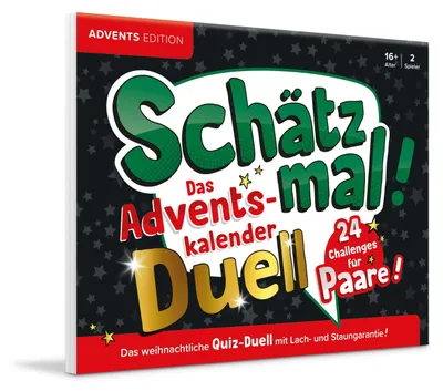 Produktbild von Schätz mal! Das Adventskalender-Duell