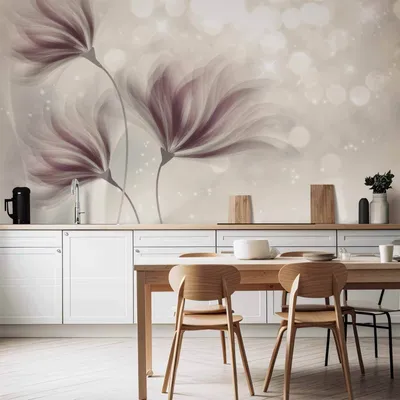 Produktbild von Vlies Fototapete - Luminous Morning 300x210 cm Blumen b-C-0078-a-b