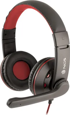 Produktbild von NGS VOX420DJ, Kabelgebunden, 20 - 20000 Hz, Gaming, 180 g, Kopfhörer, Schwarz, Rot