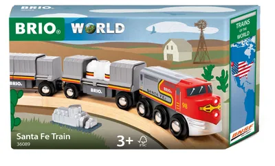 Produktbild von Trains of the World Santa Fe Zug BRIO 63608900